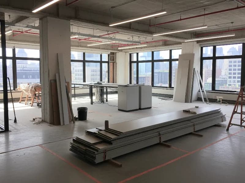 Queens & Bronx commercial renovation project showcasing modern business space design