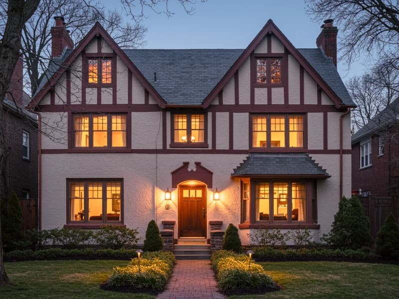 Forest Hills Tudor Revival renovation - completed project in Forest Hills, Queens