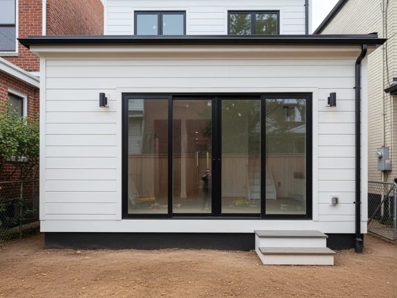 Ditmas Park Rear Extension home addition - completed project in Ditmas Park, Brooklyn