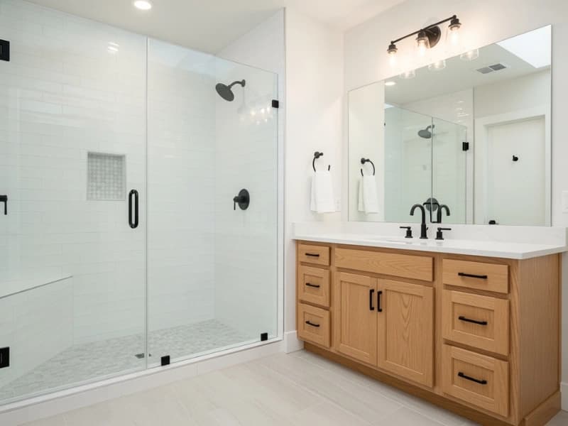 Greenpoint Bathroom Permit Disaster rescue project - completed project in Greenpoint, Brooklyn