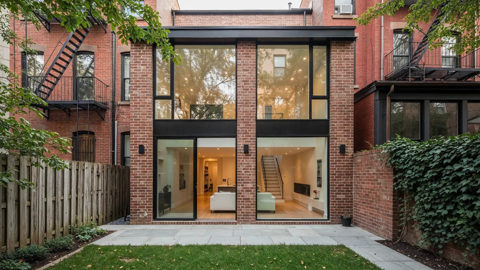 NYC home addition with modern design and architectural integration